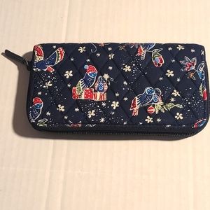Vera Bradley Wristlet in Holiday Owls